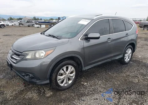 2013 Honda Cr-V Ex-L z USA, uszkodzony, nr VIN 5J6RM4H72DL057576